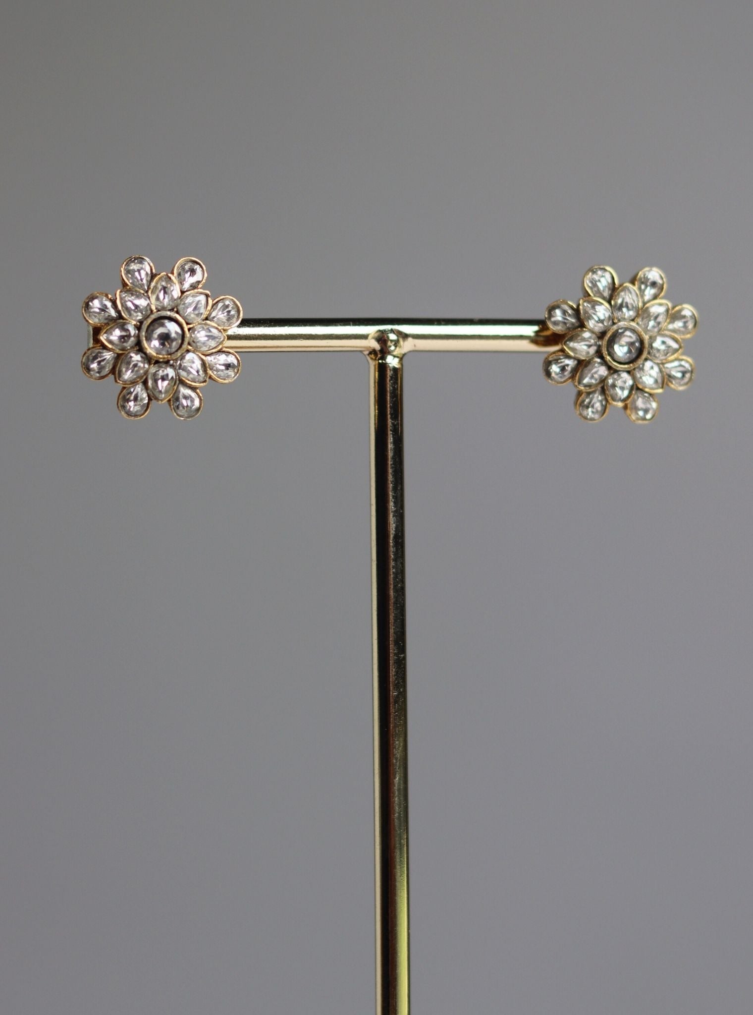 Pure Silver Ayla Gold Studs