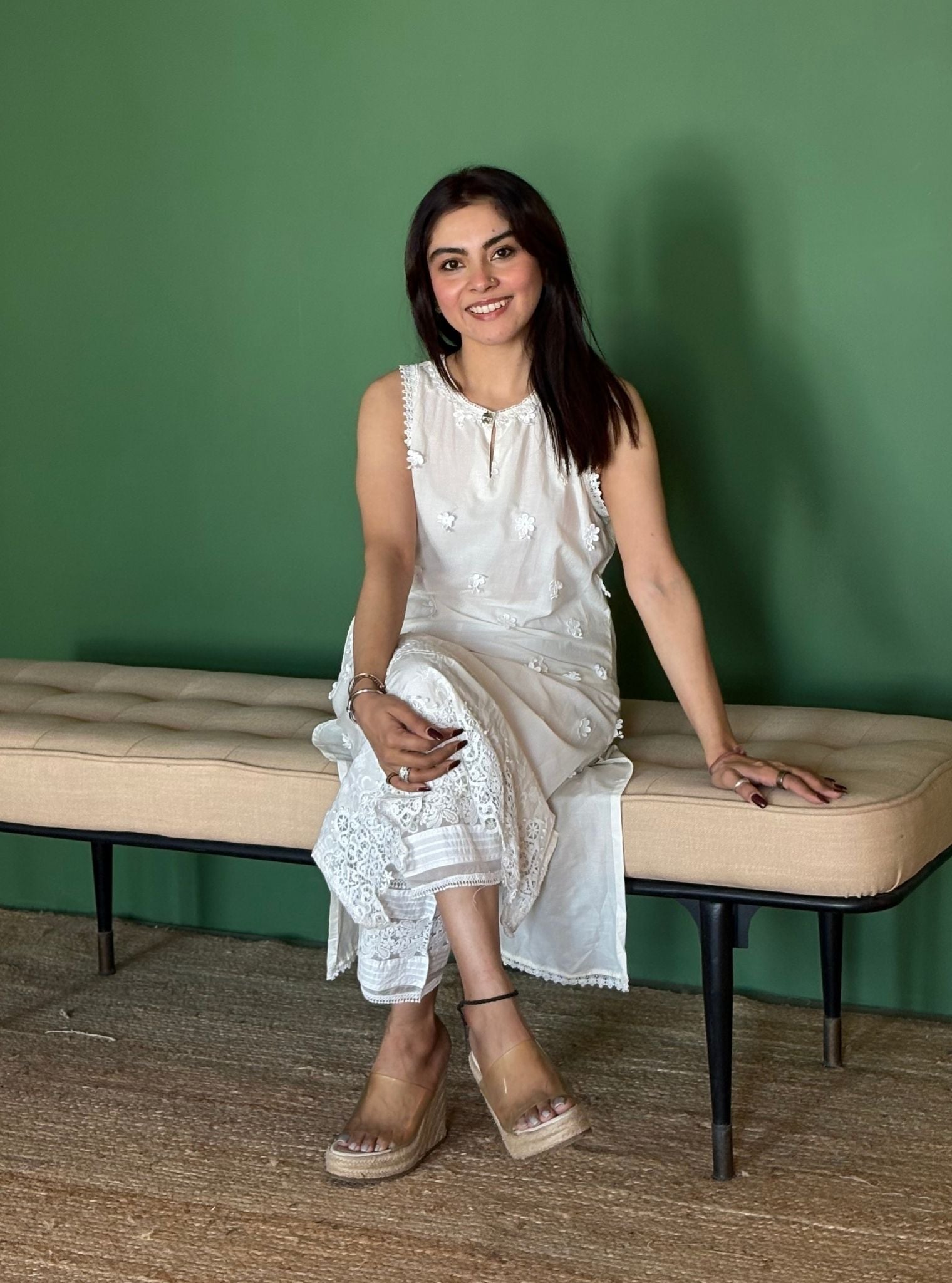 Paradise Supima Cotton Kurta With New Pintuck Pant