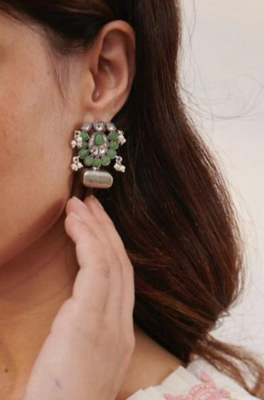 Pure Silver Kanak Earrings