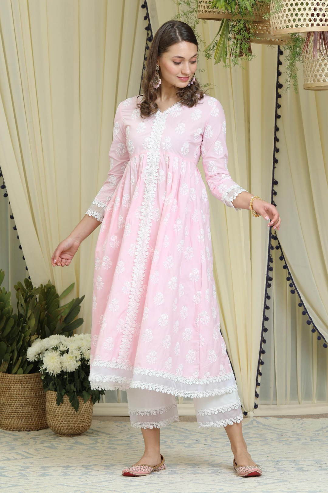 Mulmul Supima Cotton Iliana Kurta
