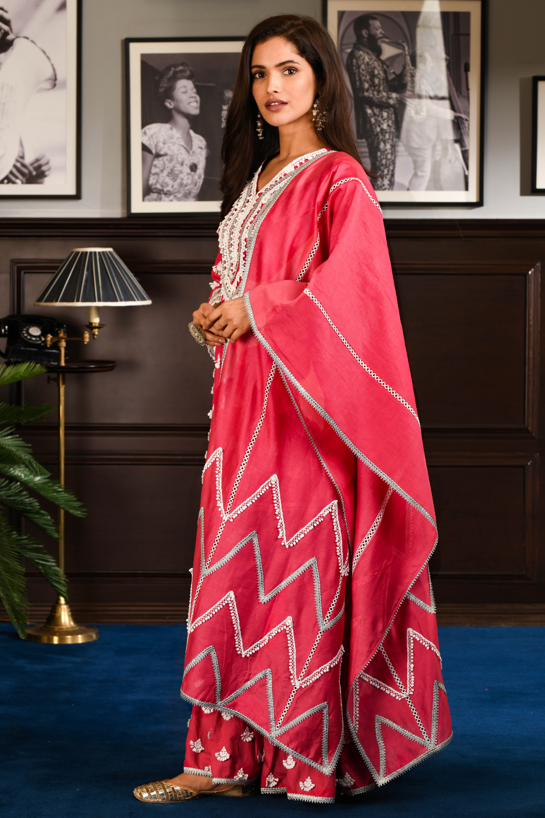 PIMA SATIN JUBILEE KURTA