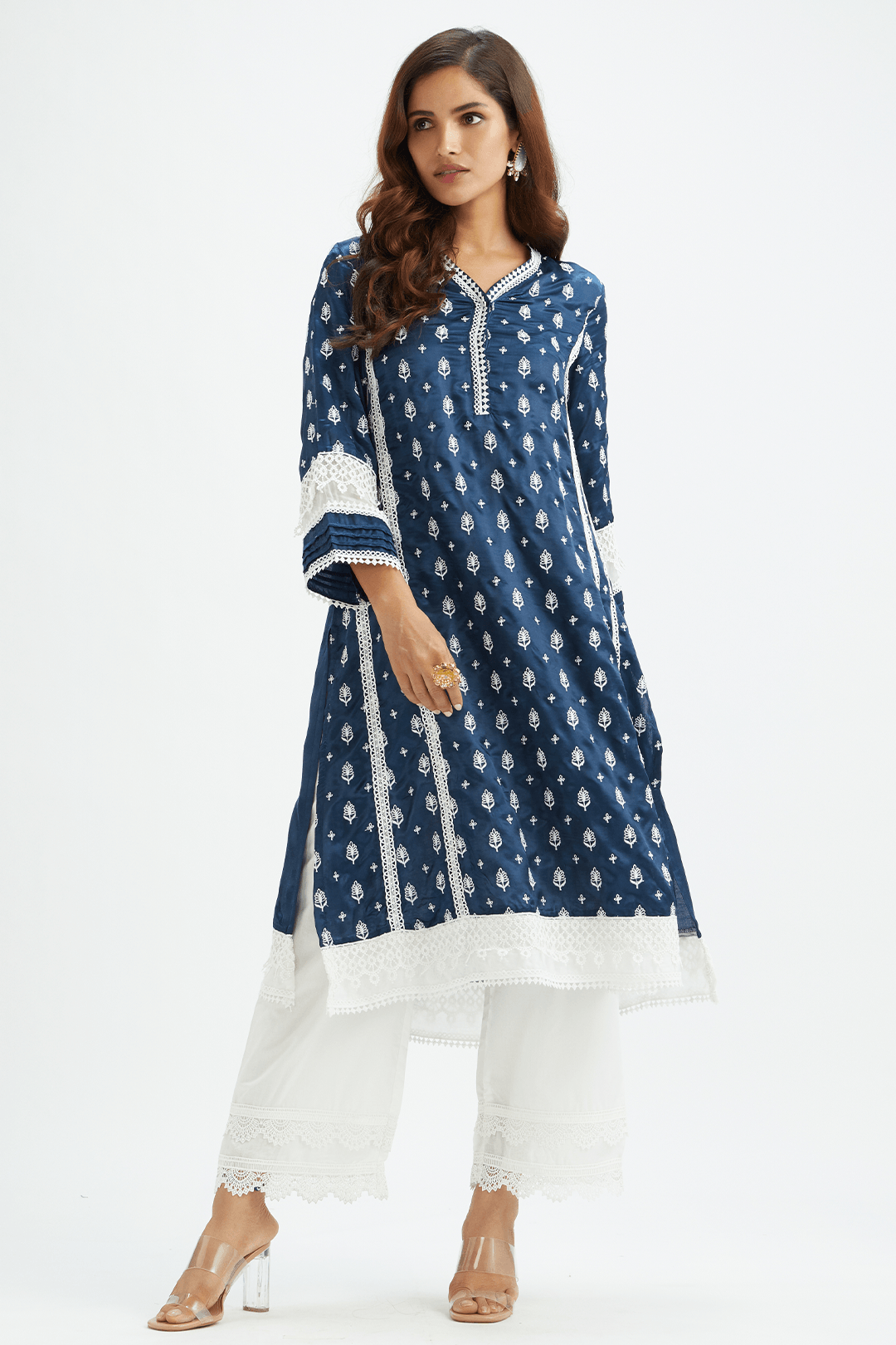 Lakeshore Cupro Satin Palazzo Set