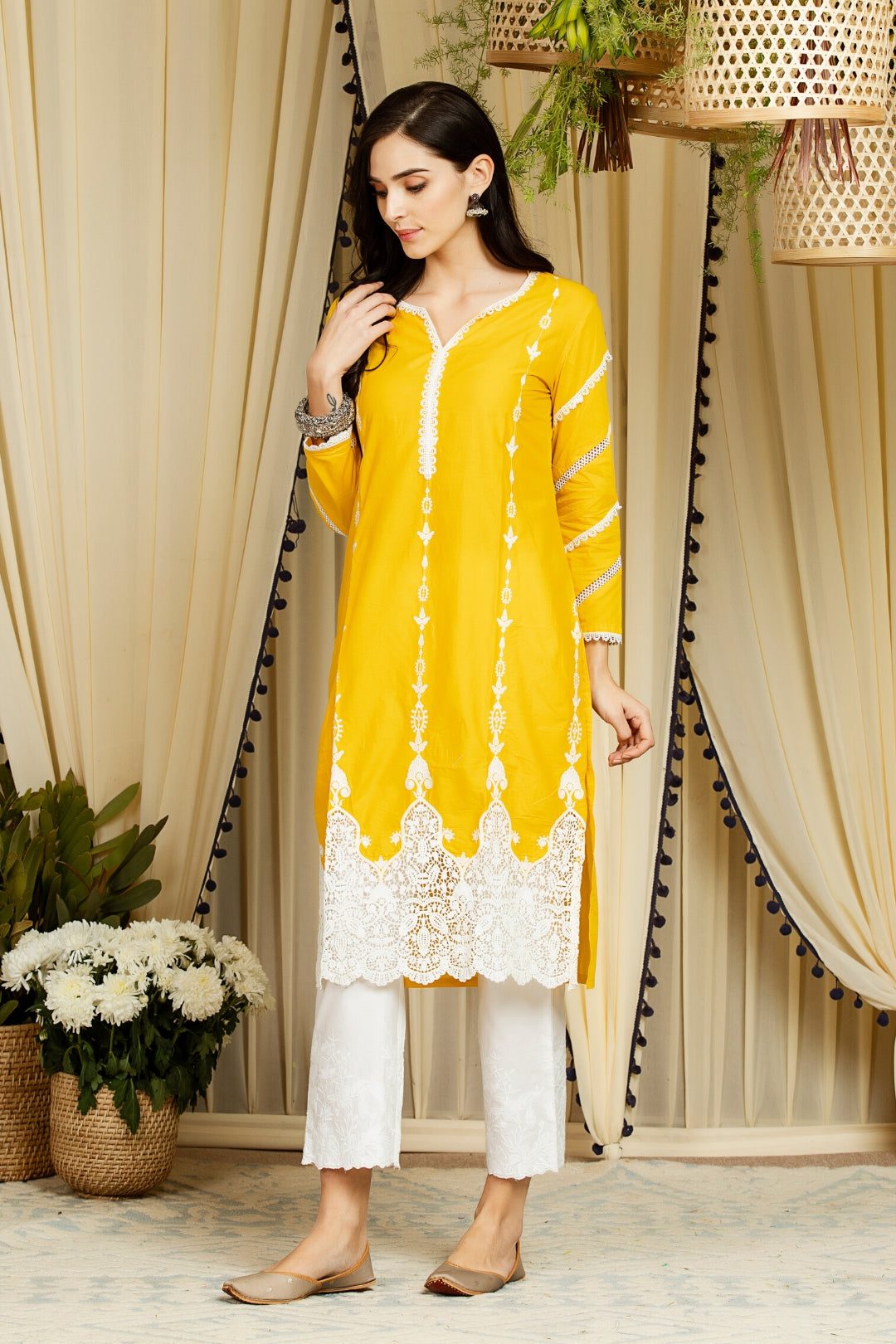 Mulmul Supima Cotton Marcella Kurta