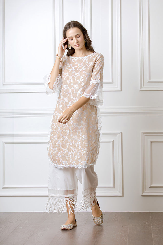 Mulmul Rosella Kurta