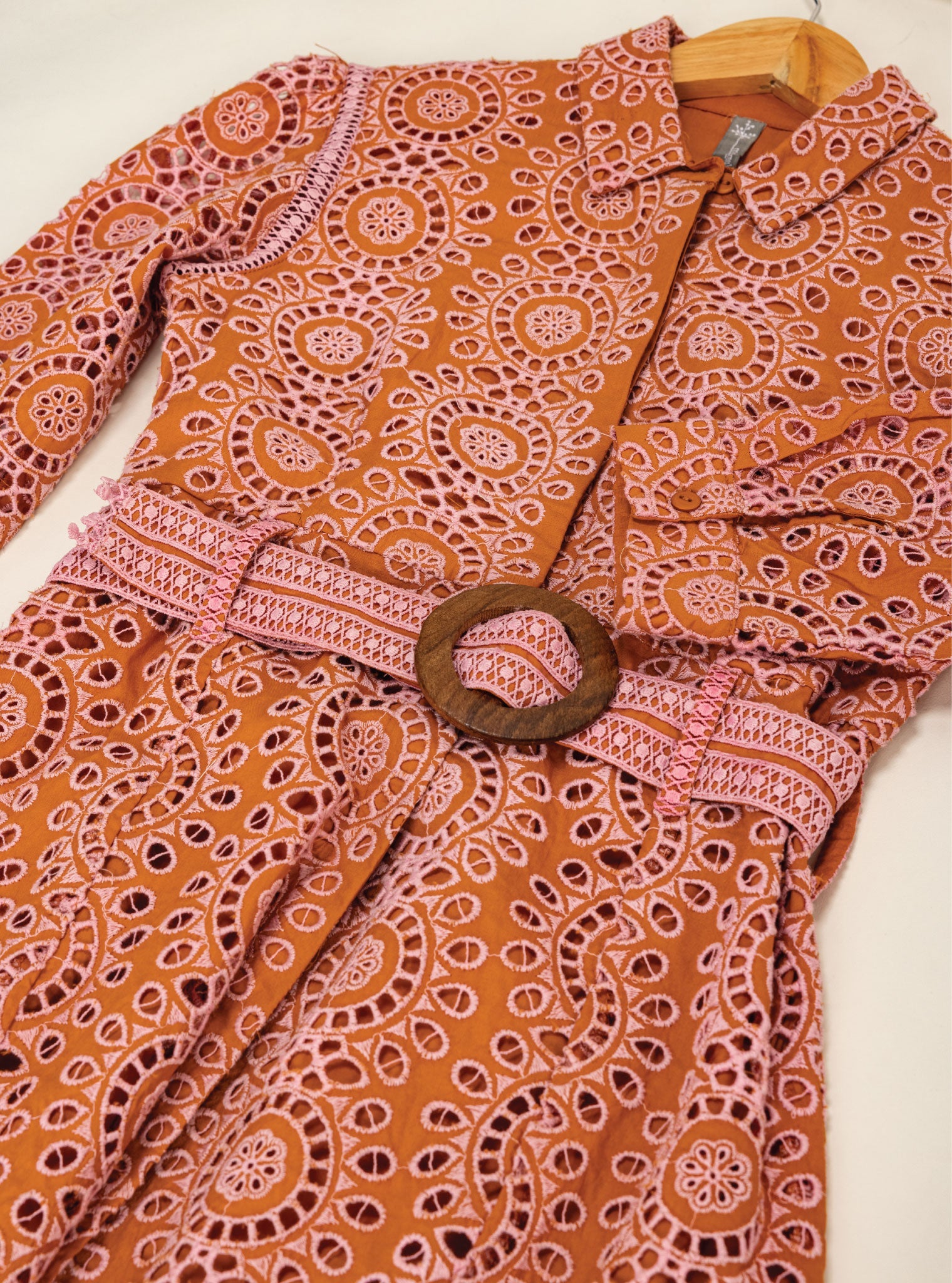Remy Supima Cotton Orange Dress