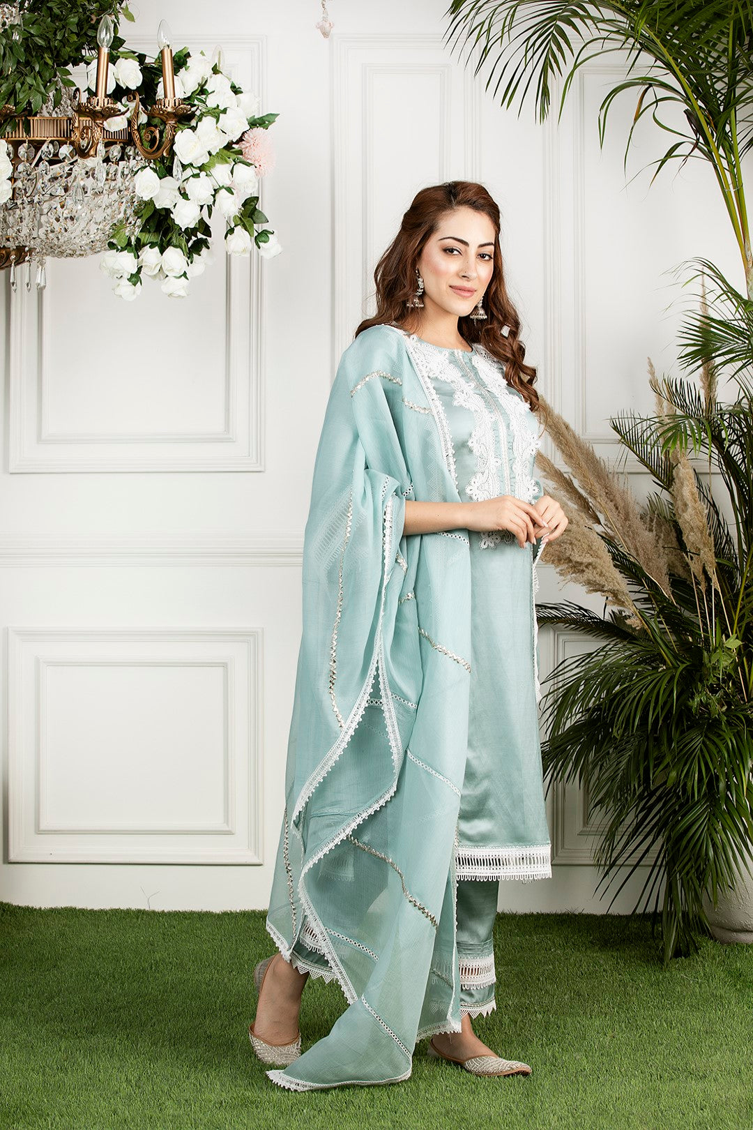 Chanderi Gota Dupatta