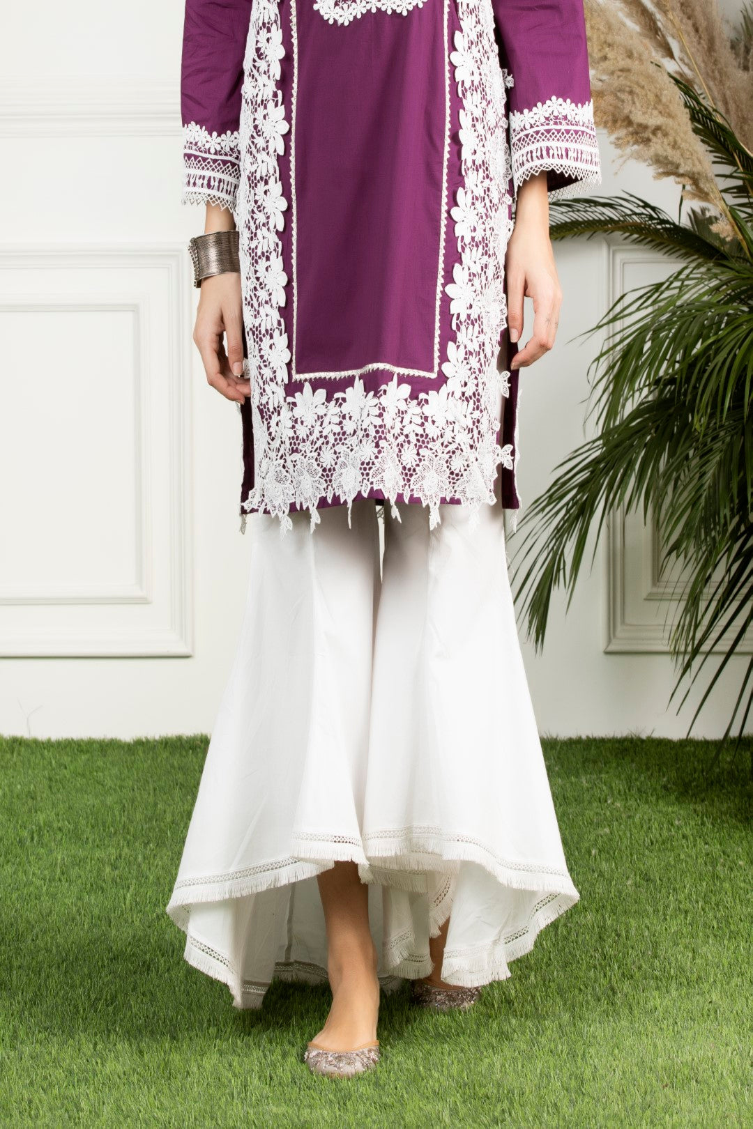 Quill Supima Cotton Bellbottom Kurta Set